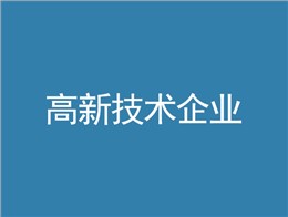 高新技术企业
