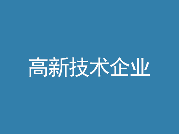 高新技术企业